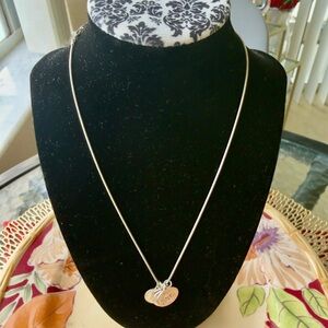 Love x Peace x Hope Sterling Silver Necklace